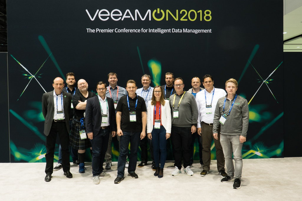 VeeamON 2018 EMEA attendees